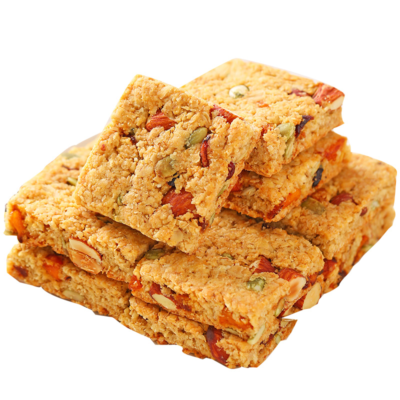鲜采旬食品旗舰店全麦燕麦粗粮代餐饼干低压缩卡脂肪热量魔芋饱腹0零食品无糖精棒3