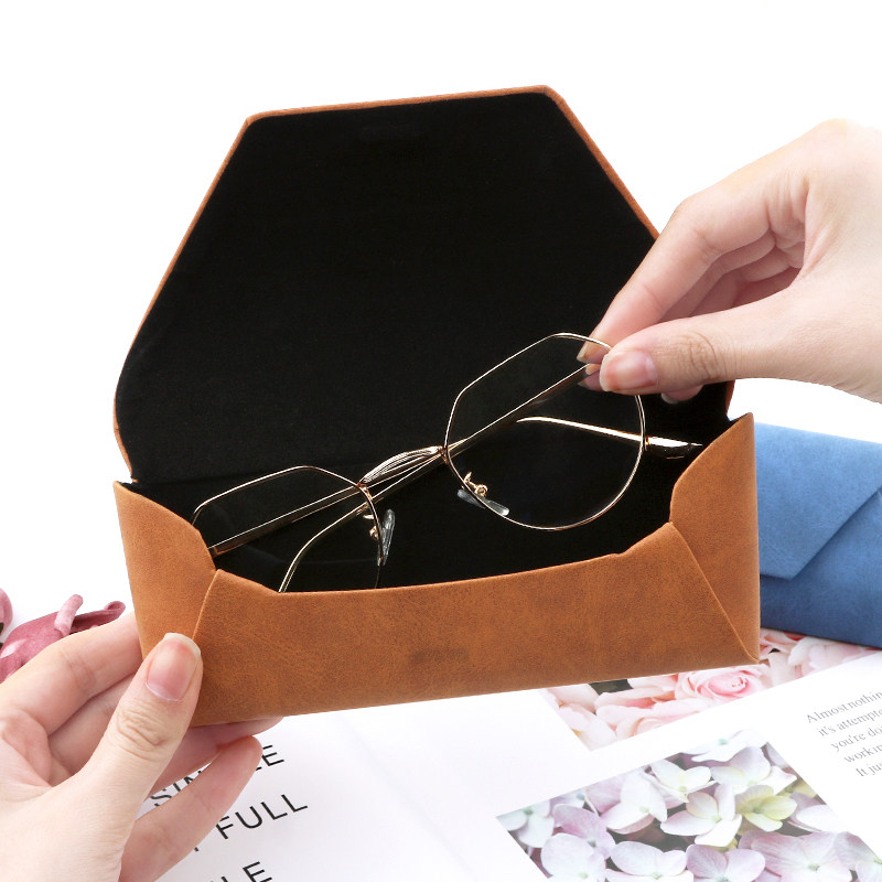 2023新款眼镜盒高级感便携防压ins日系女简约眼睛盒文艺收纳包抗,淘宝优惠券,粉丝福利购,淘宝优惠卷