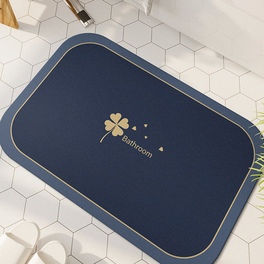 Rutschfeste, saugfähige Badezimmermatte, die schmutzabweisend und pflegeleicht ist