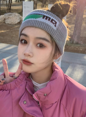 小物家家宽边针织发带女冬韩版