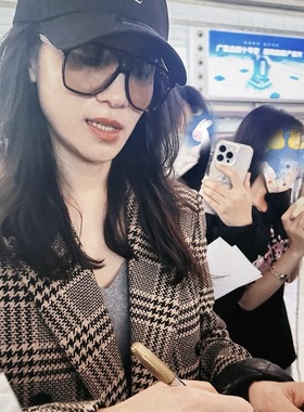 2025巴黎时装周宋嘉同款太阳眼镜