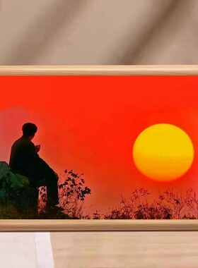 伟人画像摆台装饰画框送朋友礼物
