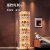High-definition transparent display cabinet! Blind box with step