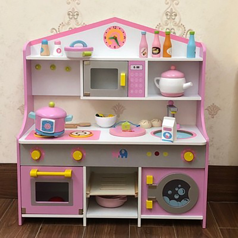 儿童过家家做饭男女孩木制厨房玩具 佳鑫行母婴过家家玩具