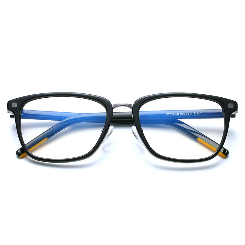 谢霆锋同款眼镜框男高端板材黑框眼睛框架男士可配镜片近视眼镜架