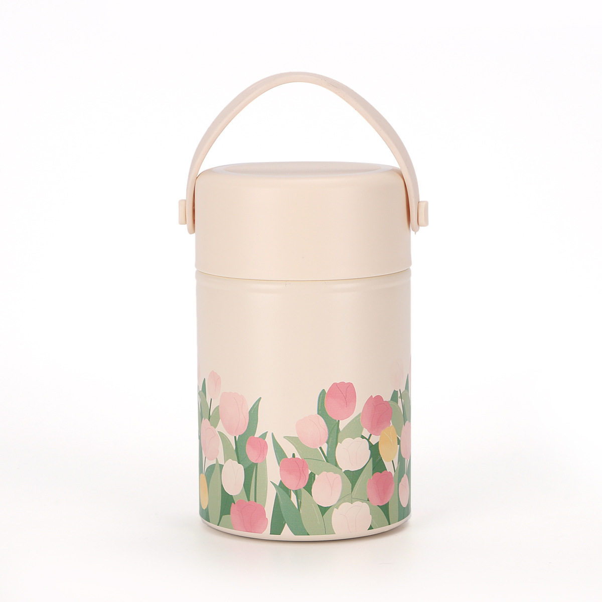 316不锈钢保温杯家用大容量带勺水杯新款高颜值郁金香手提焖烧杯,淘宝优惠券,粉丝福利购,淘宝优惠卷