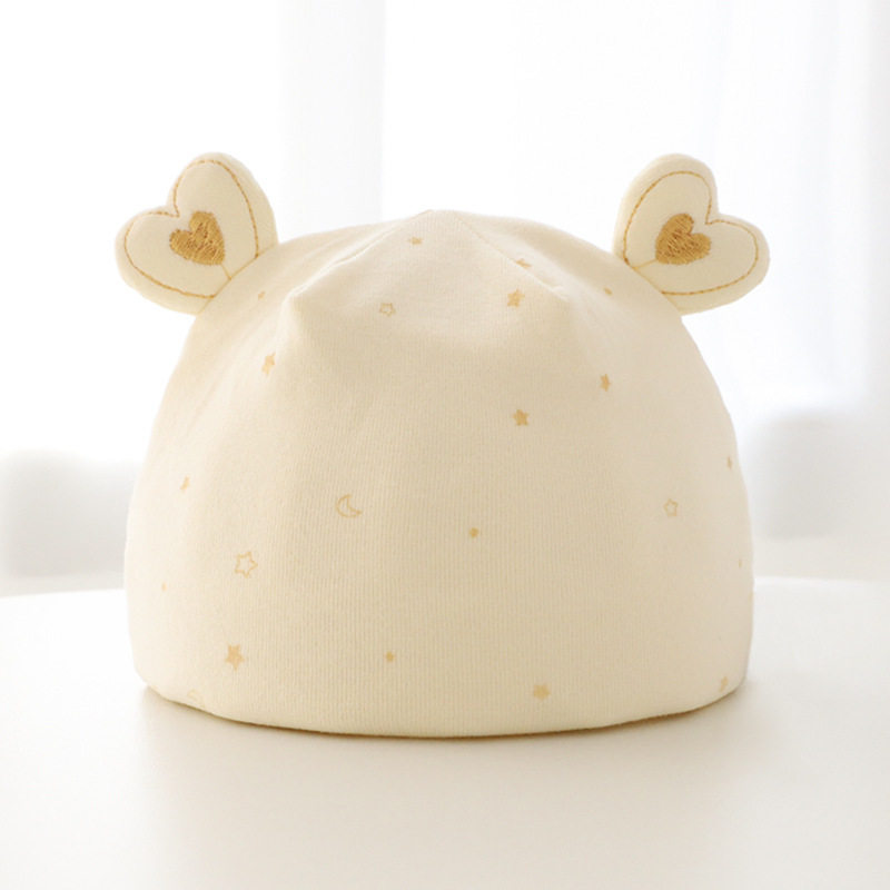 婴儿胎帽0-3个月新生儿月子帽宝宝出产房双层护头卤帽儿童帽子,淘宝优惠券,粉丝福利购,淘宝优惠卷