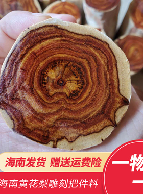 正宗海南鬼眼鬼脸手把件原木料