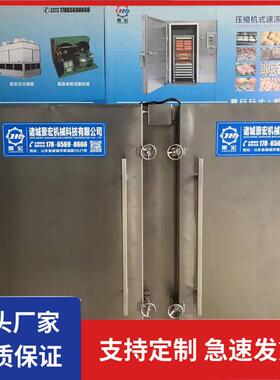 小型商用速冻设备海参鲍鱼液氮速冻柜双开门鱼头液氮速冻柜