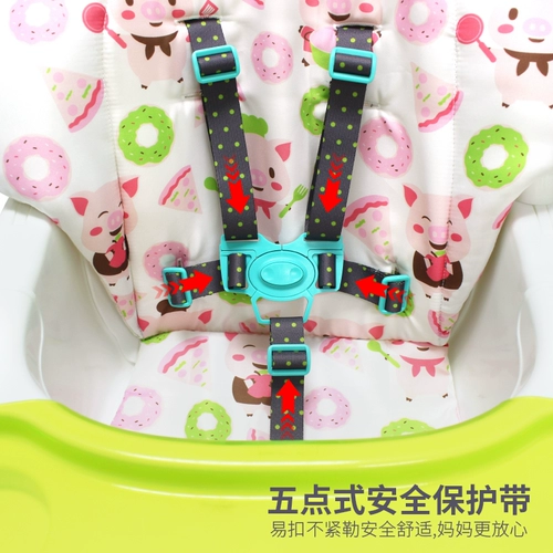 Детский современный универсальный складной стульчик для кормления для домашнего использования для еды