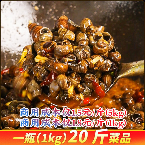 红员外嗦螺酱炒田螺酱螺丝调料香辣螺蛳酱麻辣田螺调料商用罗丝酱 - 图1