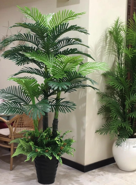 仿生绿植假树仿真树假客厅植物