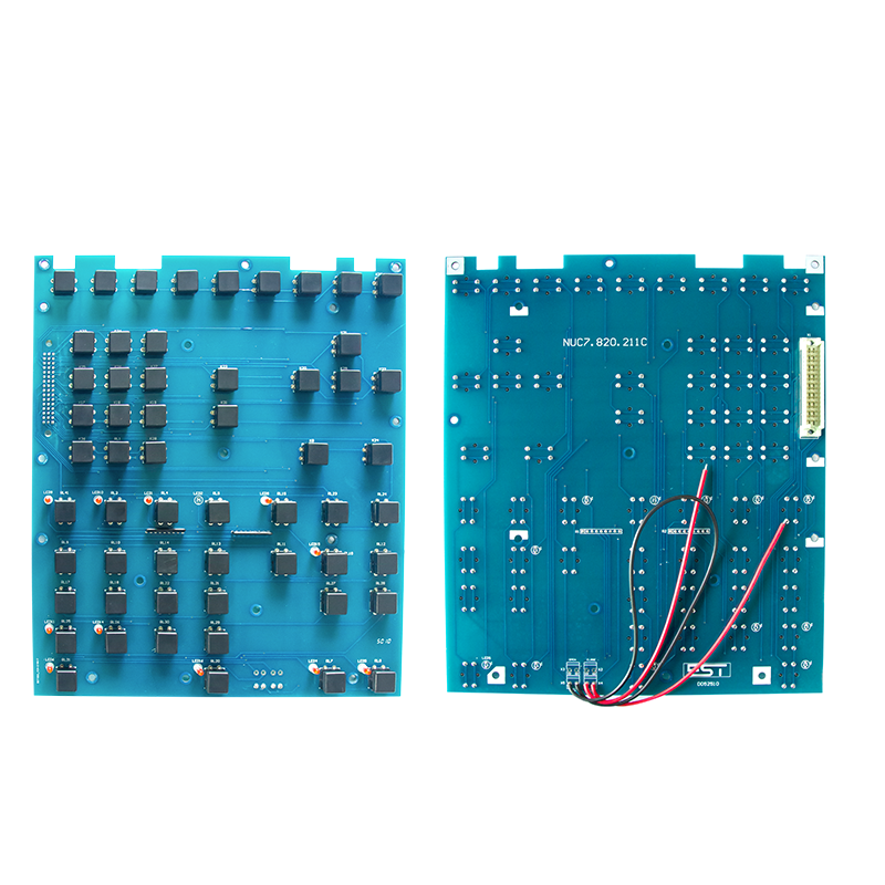 伊士通电脑按键板NUC7.820.211C/K105/039佳明注塑机按键线路板 - 图3