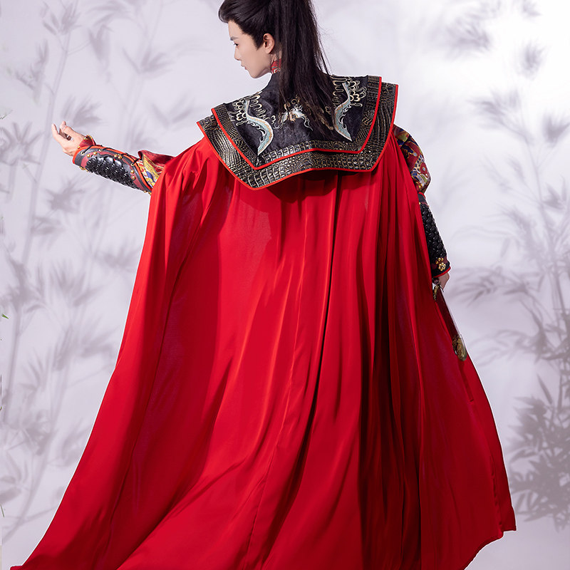 汉服男侠客风披风日常明制飞鱼服外披外套中国风古风重工甲胄斗篷,淘宝优惠券,粉丝福利购,淘宝优惠卷