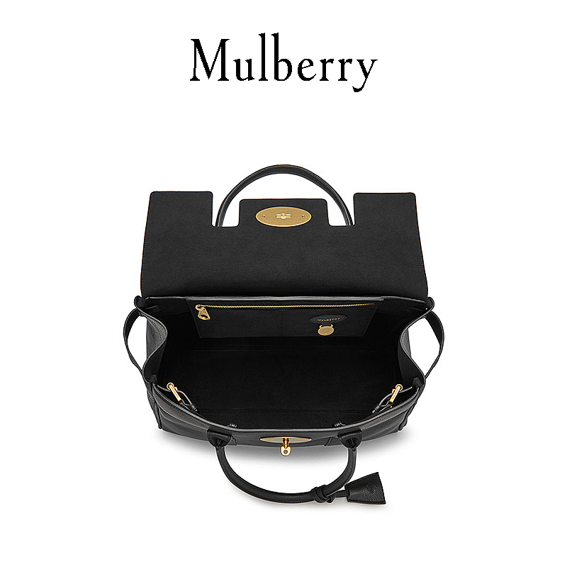 【礼物】Mulberry/玛葆俪Bayswater手提包单肩通勤女包-图1