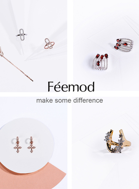 戒指女时尚个性夸张小众设计花朵