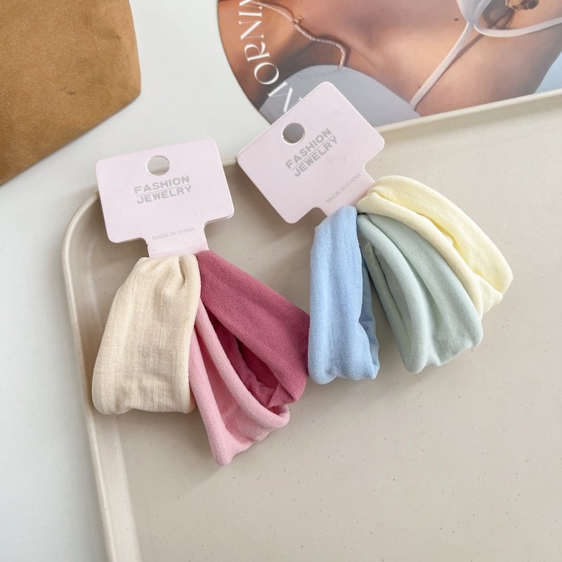 超宽面膜肌头绳高马尾扎头发橡皮筋韩系简约纯色发圈无缝头饰品女,淘宝优惠券,粉丝福利购,淘宝优惠卷