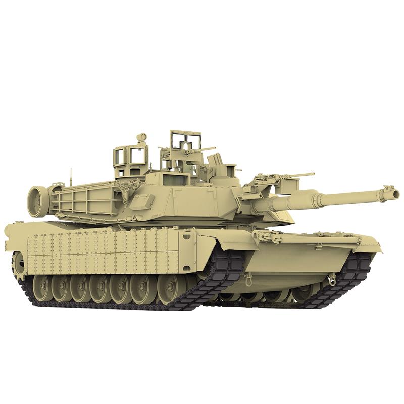 3G模型麦田 RM-5026 1/35美国 M1A2 TUSK I/TUSK II 2in1全内构-图3