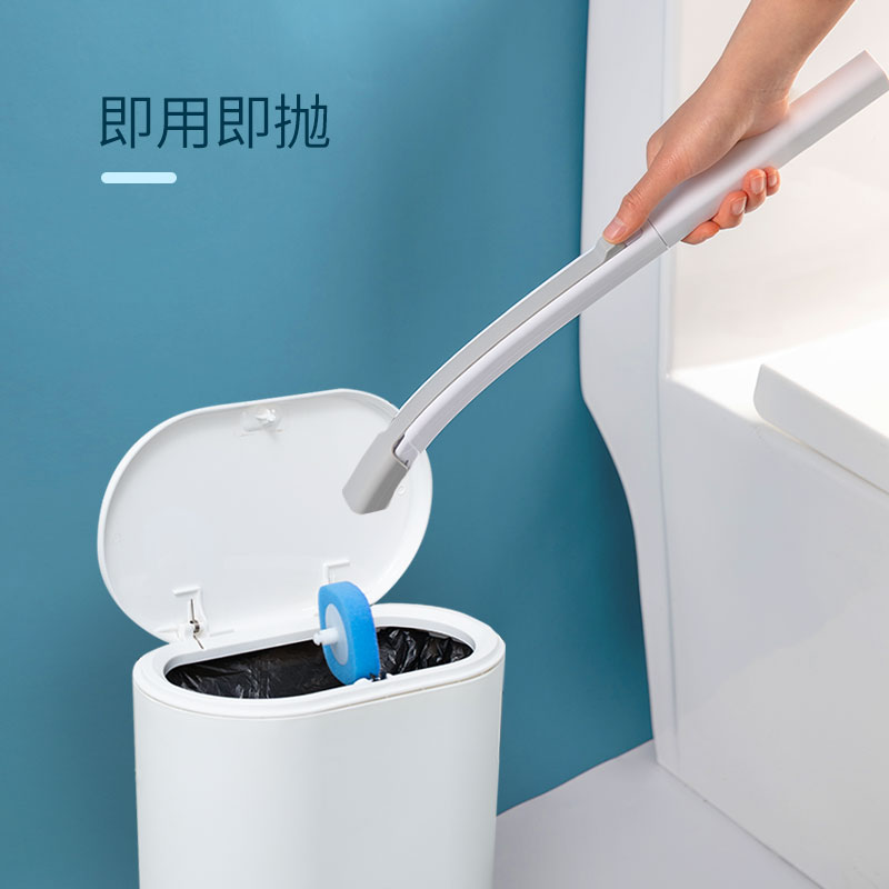 Lanxiaoyu disposable toilet brush set for household use
