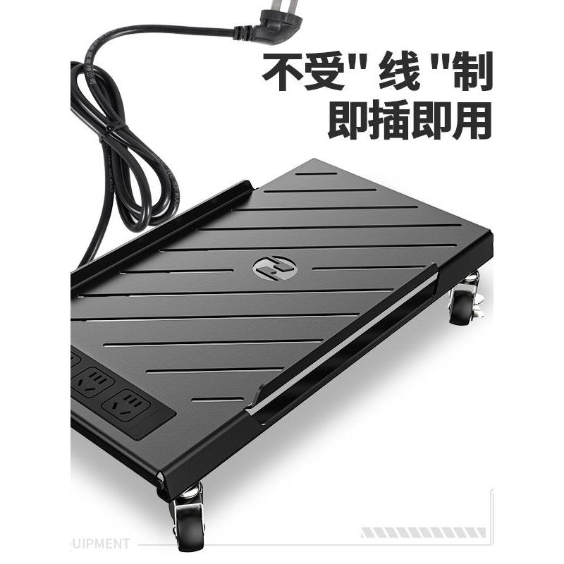 Zhuomao main rack with row plug removable tablet chassis bracket single-layer cooling chassis rack computer host bracket