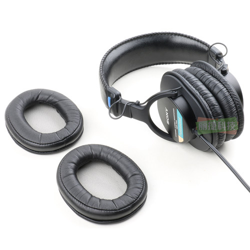 适用于索尼/SONY MDR-7506 V6 CD900ST耳罩 耳机套海绵套 羊质皮 - 图0
