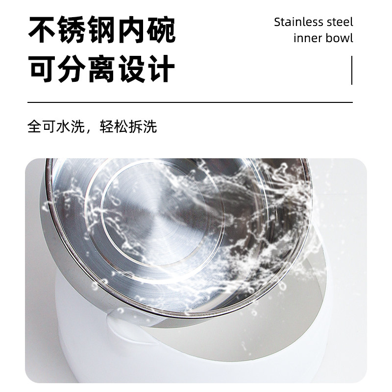 猫碗食盆斜口碗不锈钢碗防打翻狗碗狗盆喝水吃饭盆保护颈椎猫狗碗,淘宝优惠券,粉丝福利购,淘宝优惠卷