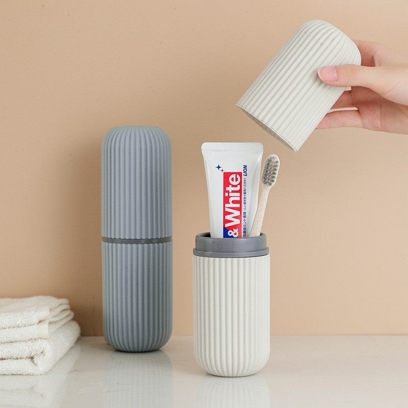 旅行牙刷收纳盒创意刷牙漱口杯便携式出差商务洗漱用品收牙具盒子,淘宝优惠券,粉丝福利购,淘宝优惠卷