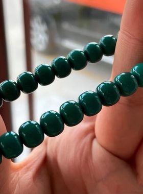 玉化绿松石老型原矿手链