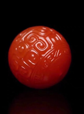 南红回纹珠多宝珠子文玩热销