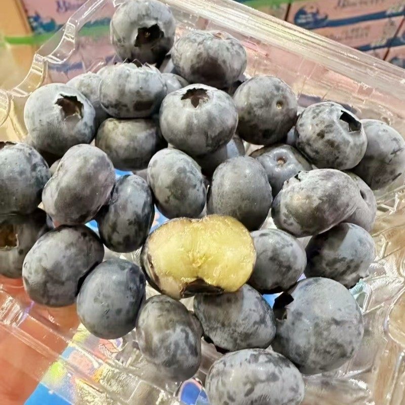 云南花蝶香蓝莓鲜果原箱礼盒12盒大果当季新鲜水果脆甜多汁包邮,淘宝优惠券,粉丝福利购,淘宝优惠卷