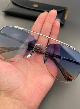 loudcloud新品防晒太阳镜浅色镜片近视墨镜时尚蛤蟆镜司机镜飞行