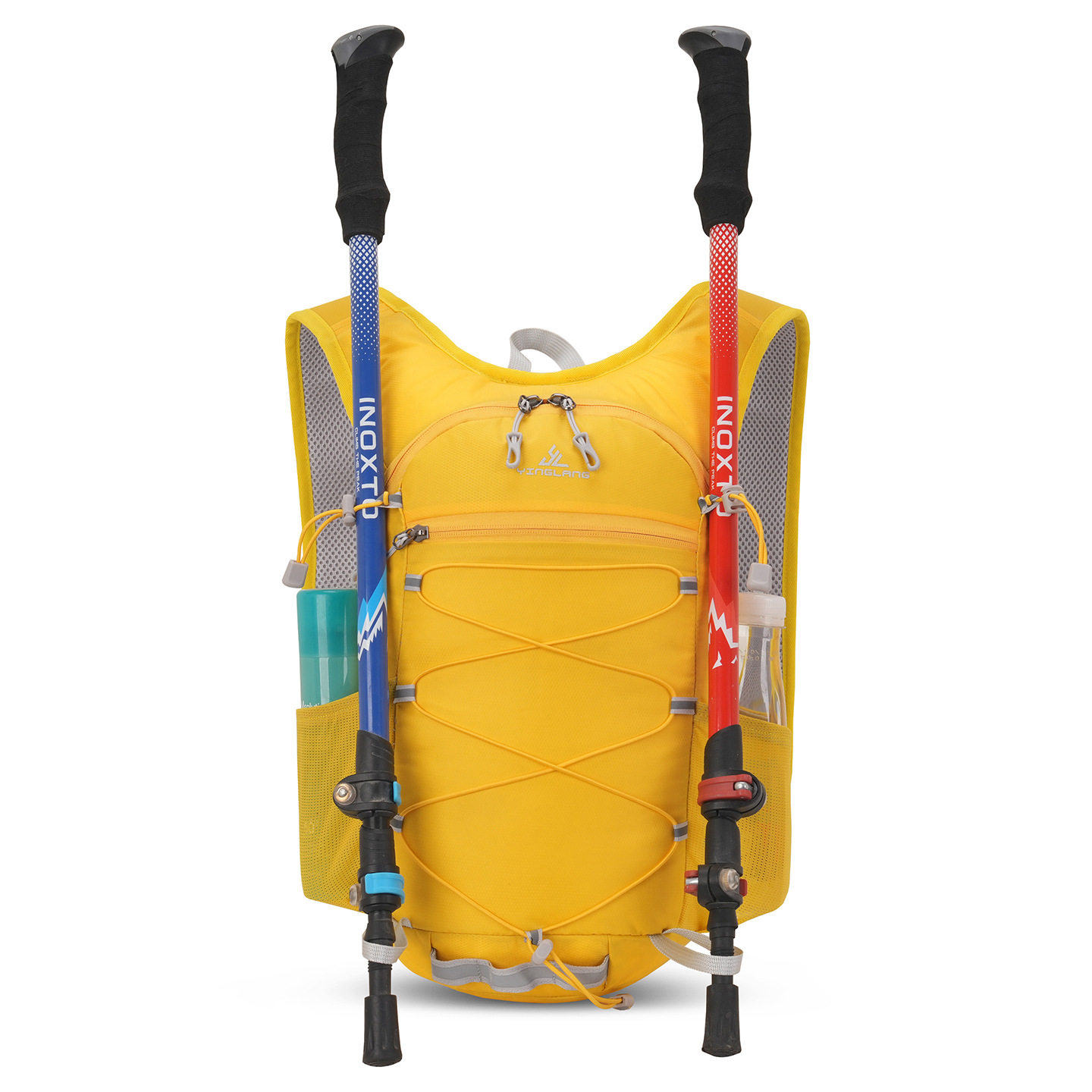 Yinglang lightweight outdoor backpack for men and women hiking climbing equipment mountaineering bag cycling running sports double backpack
