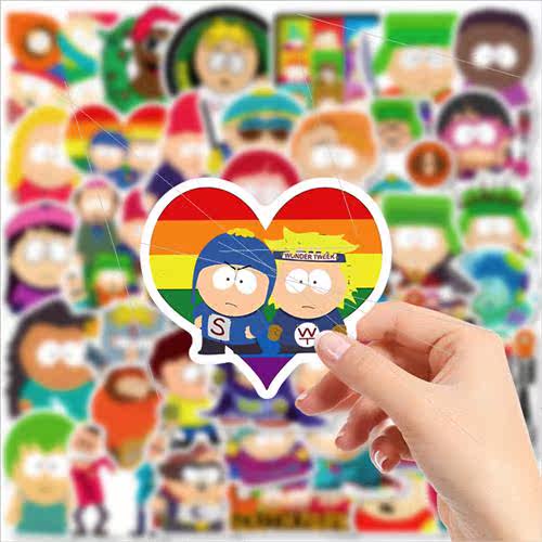 50  Park graffiti stickers handbook water cup trolley case l - 图2