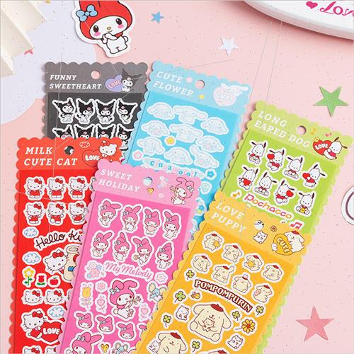 SL-5 Korean stickers handbook diary DIY decorative cell phon - 图0