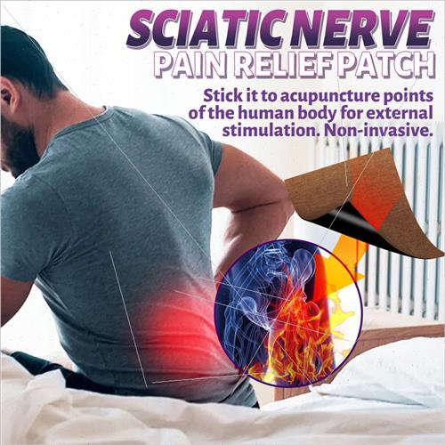 Body Acupuncture Points Patch Relieve Pain Hip Sciatica mbar - 图2