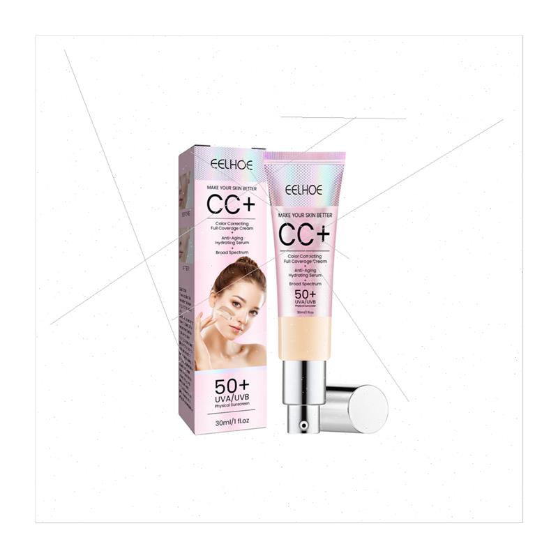 Repair cc cream natural concealer waterproof -removal makeup - 图3