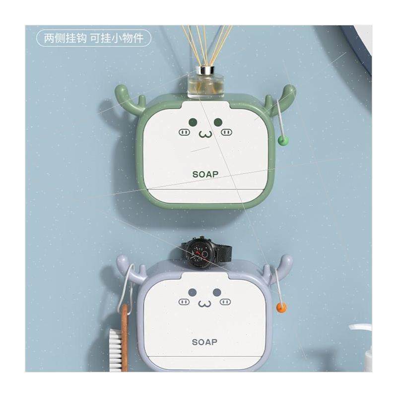 Soap box leaching bathroom wall-mounted student dormitory so - 图3