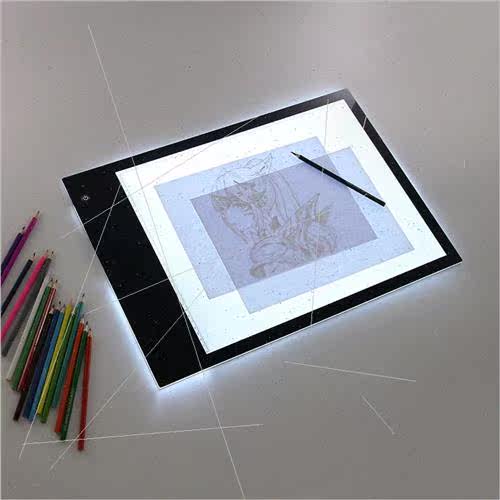 New A4A3A2 copy desk Type-C interface LED calligraphy copy d - 图2