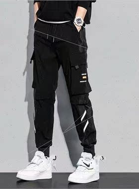 2020 new workwear leggings men loose casual ins work pants s