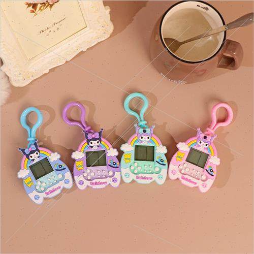 Cute cartoon Kulome multi-function mini game machine pendant - 图1