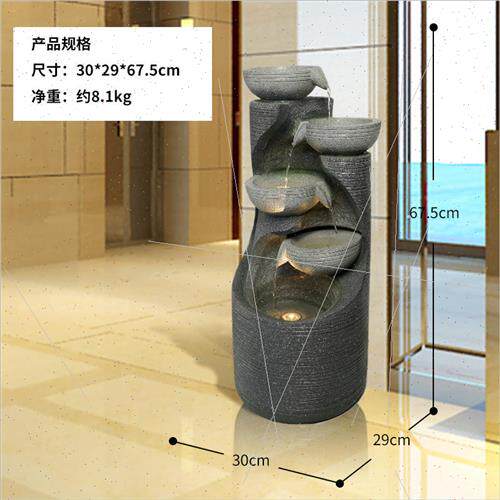 Chunshan Craft Wind  Craft Resin Garden Decoration Ornament - 图2