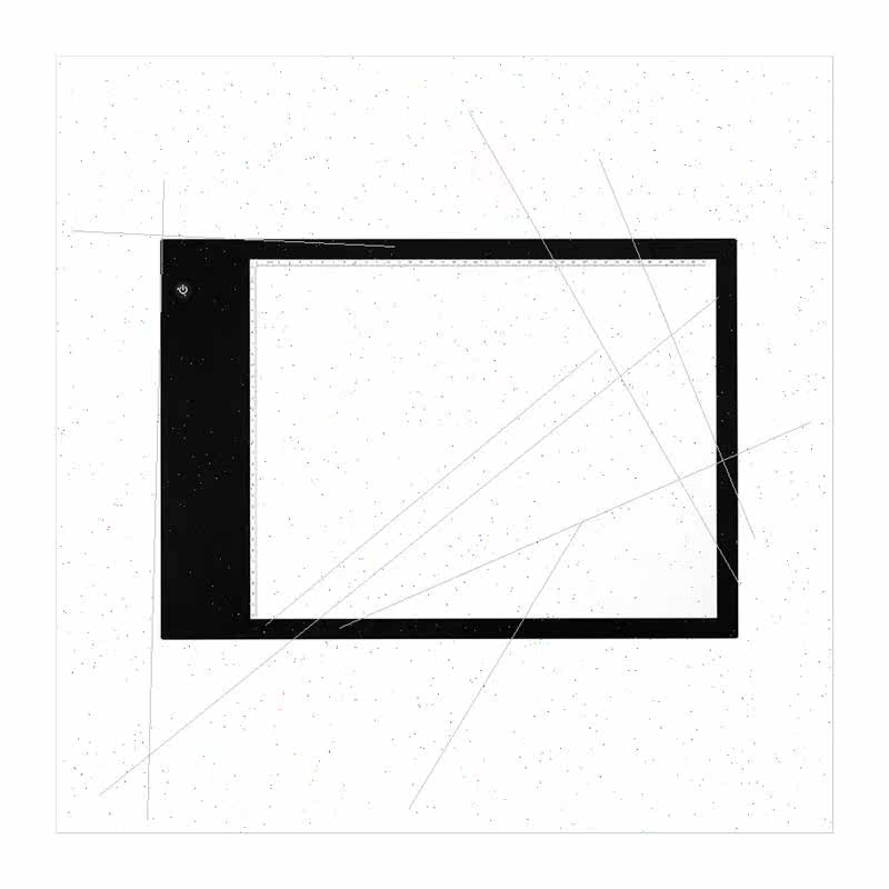 New A4A3A2 copy desk Type-C interface LED calligraphy copy d - 图3