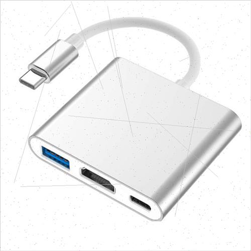 type-c to hdmi usb pd adapter cable type-c 3 in 1 docking st - 图0