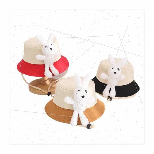 New childrens breathable fishermans hat summer thin section - 图3