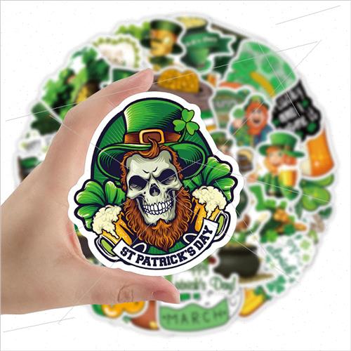 100 New St. Patricks Day s Decorative ggage Scooter Guitar W - 图1