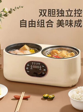 双胆电饭煲多功能电火锅智能