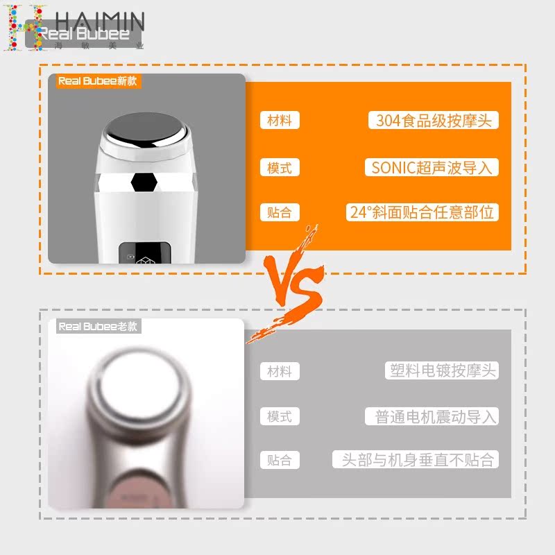RealBubee美容仪家用脸部按摩毛孔清洁器面部电动洁面导入仪 - 图2