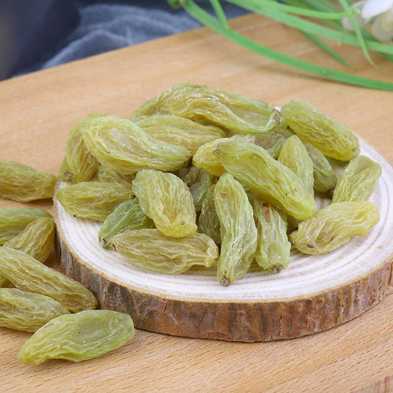 新货无核绿葡萄500g袋装提子干蜜饯 肥果葡萄干