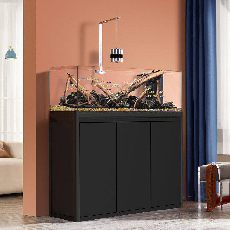 yee溪流鱼缸客厅2025新款超白玻璃家用小型底滤金鱼缸底滤造景缸,淘宝优惠券,粉丝福利购,淘宝优惠卷