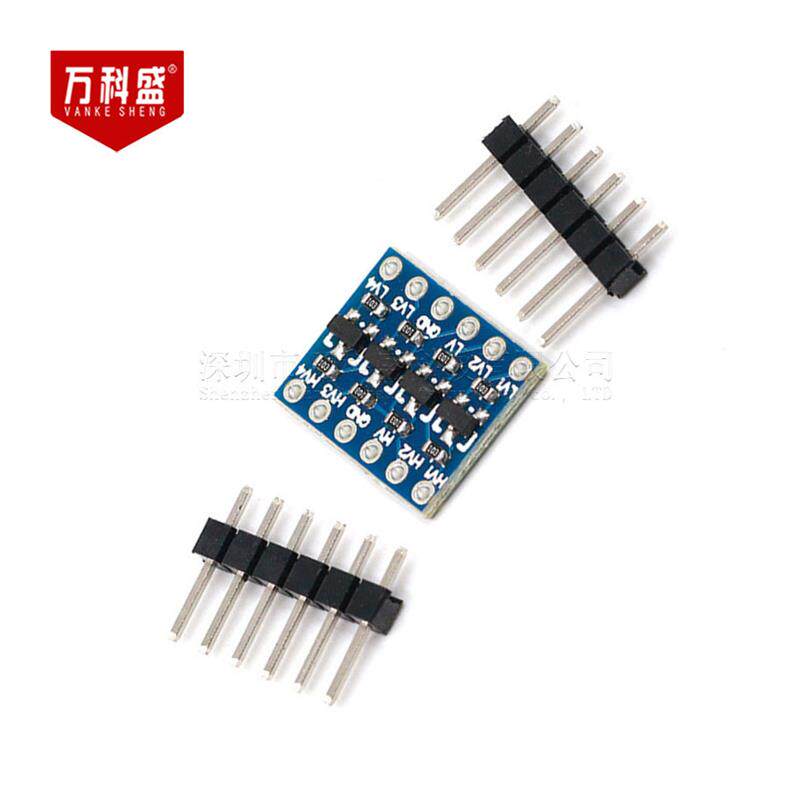 4-way level cversi module biial logic intercversi 3.3V to 5V - 图3